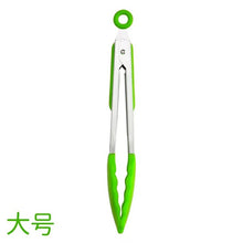 Load image into Gallery viewer, 12 inch Silicone Food Clamp Silica Gel Food Clip With Stainless Steel Multi-functional Barbecue Gripper For Kitchen GadgetRed
