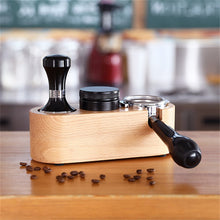 Load image into Gallery viewer, 4YANG Reusable Barista Wood Coffee Tamper Holder Espresso Stand Base Maker Accessories Coffee Sets
