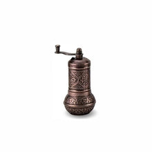 Load image into Gallery viewer, Pepper Salt Grinder Coffee Spice Grinder Mill pepper pepper mill 4.3 "antique copper Hand grinder gift-quick piece 1 Pcs Dallah
